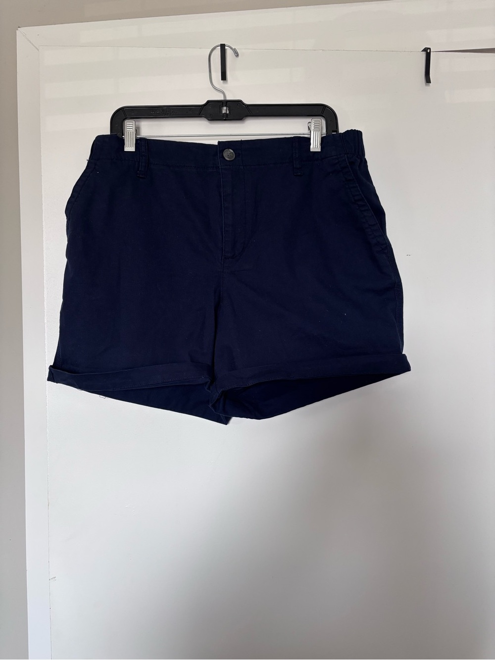 Old Navy Navy Blue Casual Women's Bermuda Shorts